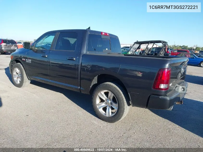 1C6RR7MT3GS272221 2016 Ram 1500 Sport