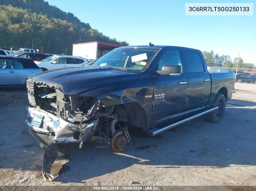 2016 Ram 1500 Big Horn VIN: 3C6RR7LT5GG250133 Lot: 40522018