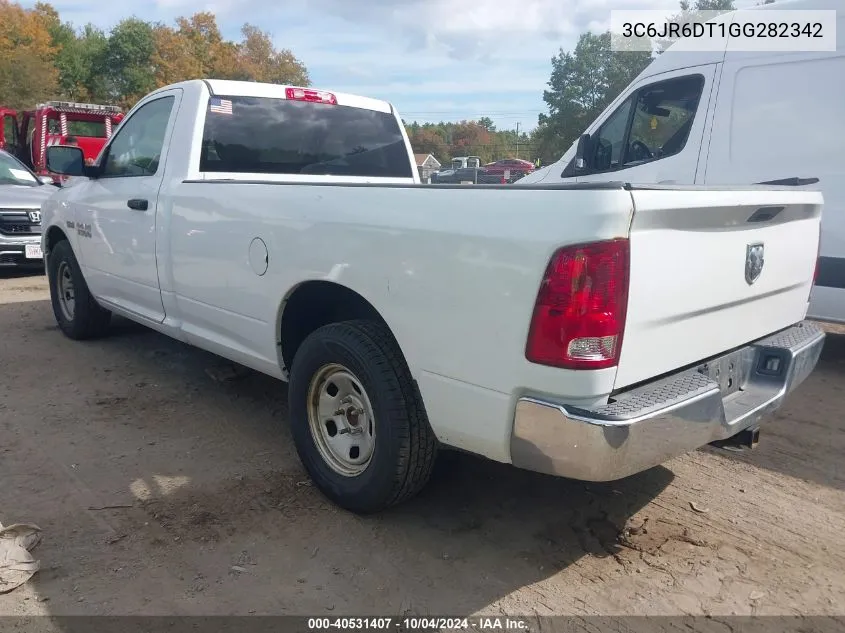 2016 Ram 1500 Tradesman VIN: 3C6JR6DT1GG282342 Lot: 40531407