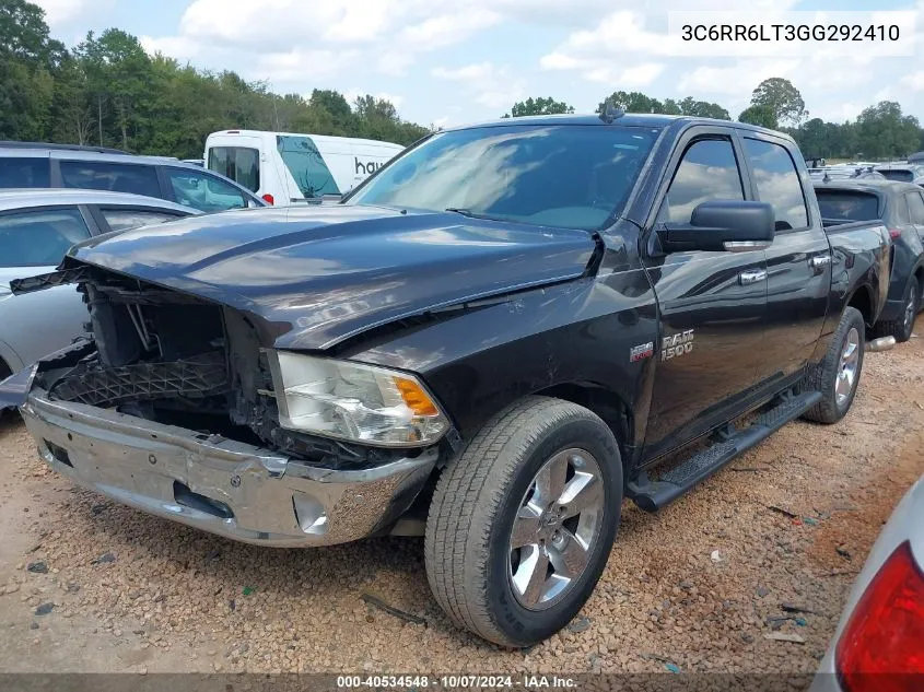 3C6RR6LT3GG292410 2016 Ram 1500 Big Horn