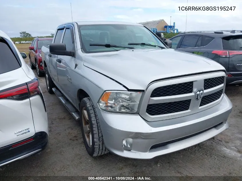 1C6RR6KG8GS195247 2016 Ram 1500 Express