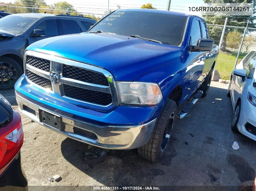 2016 Ram 1500 Slt VIN: 1C6RR7GG2GS144261 Lot: 40561331