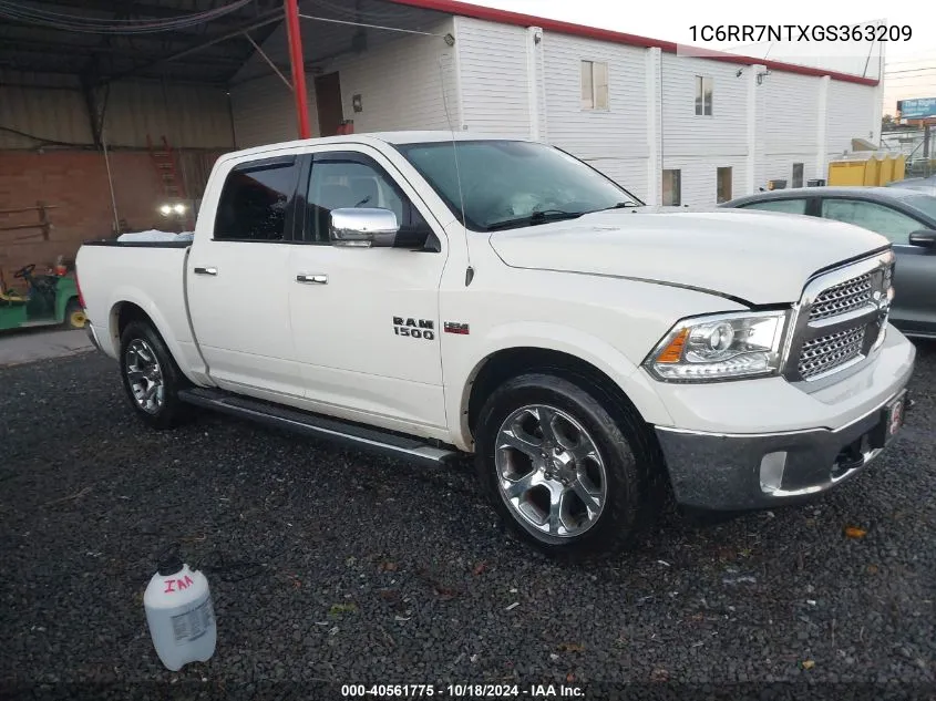 2016 Ram 1500 Laramie VIN: 1C6RR7NTXGS363209 Lot: 40561775