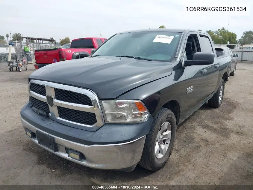 2016 Ram 1500 Tradesman VIN: 1C6RR6KG9GS361534 Lot: 40565604