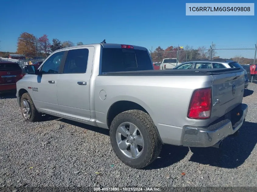 2016 Ram 1500 Slt VIN: 1C6RR7LM6GS409808 Lot: 40573890