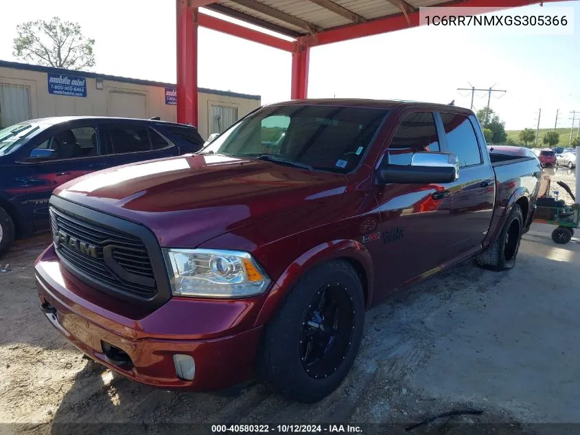 2016 Ram 1500 Laramie VIN: 1C6RR7NMXGS305366 Lot: 40580322