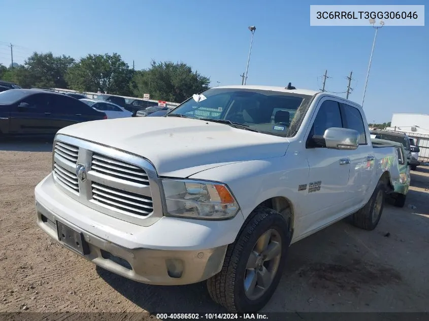 2016 Ram 1500 Lone Star VIN: 3C6RR6LT3GG306046 Lot: 40586502