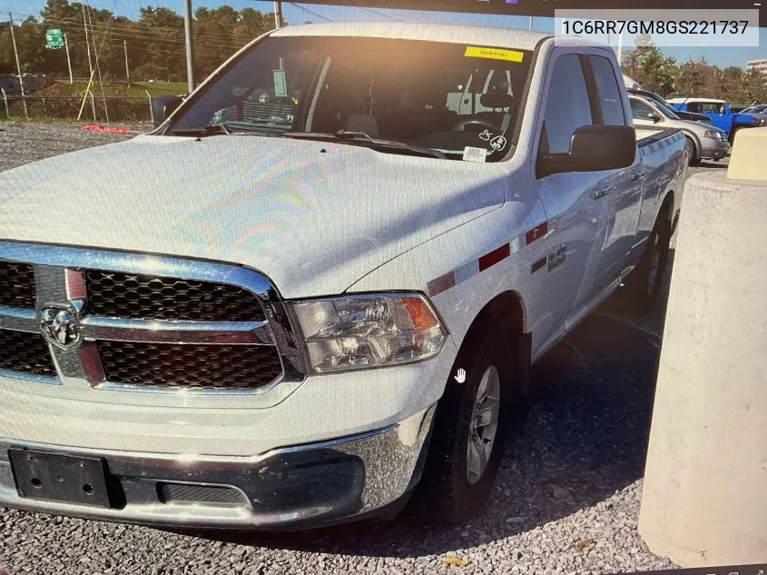 2016 Ram 1500 Slt VIN: 1C6RR7GM8GS221737 Lot: 40594278