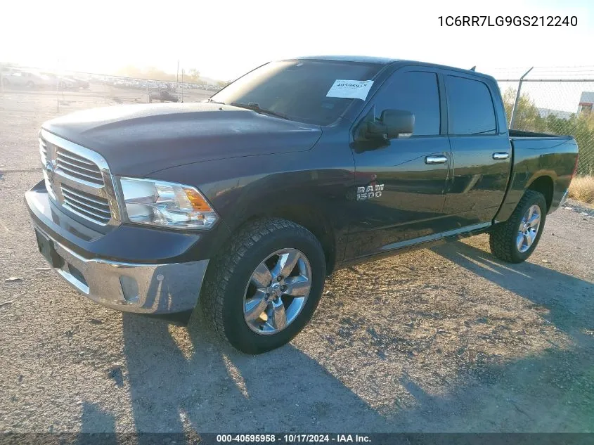 1C6RR7LG9GS212240 2016 Ram 1500 Lone Star