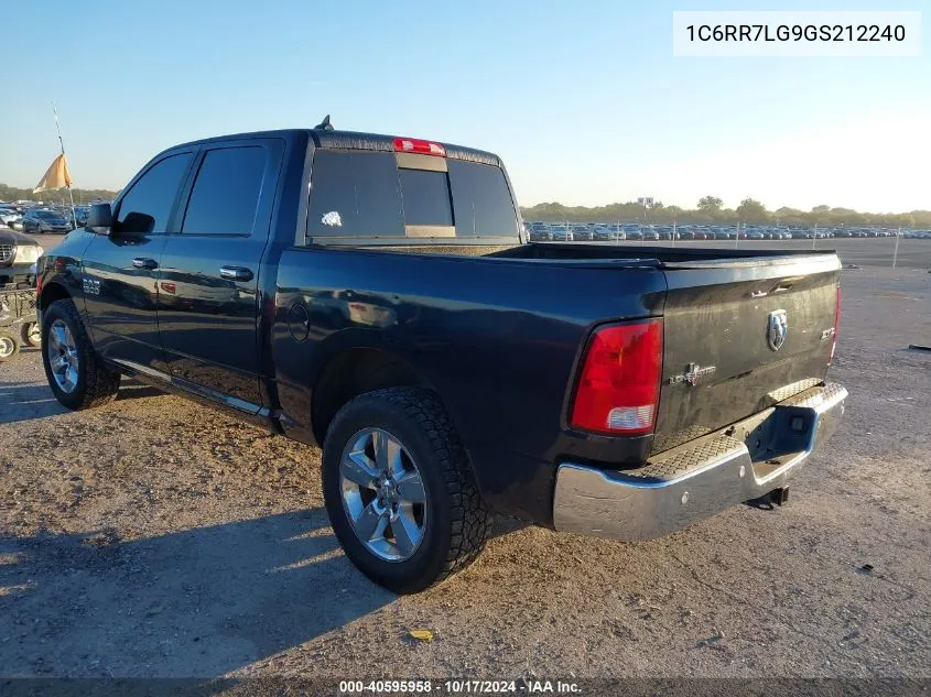 1C6RR7LG9GS212240 2016 Ram 1500 Lone Star