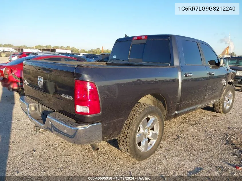 1C6RR7LG9GS212240 2016 Ram 1500 Lone Star