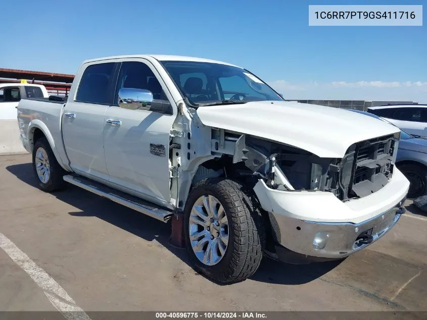 2016 Ram 1500 Longhorn VIN: 1C6RR7PT9GS411716 Lot: 40596775