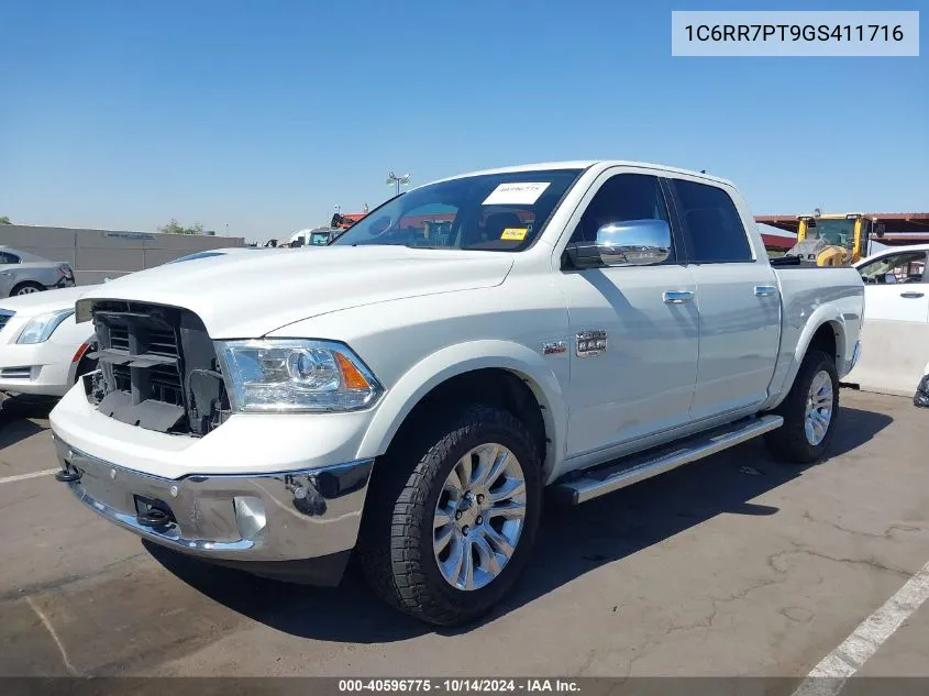 2016 Ram 1500 Longhorn VIN: 1C6RR7PT9GS411716 Lot: 40596775