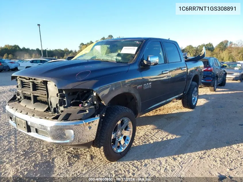 2016 Ram 1500 Laramie VIN: 1C6RR7NT1GS308891 Lot: 40600950