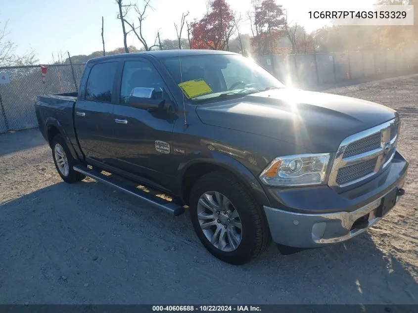 2016 Ram 1500 Longhorn VIN: 1C6RR7PT4GS153329 Lot: 40606688