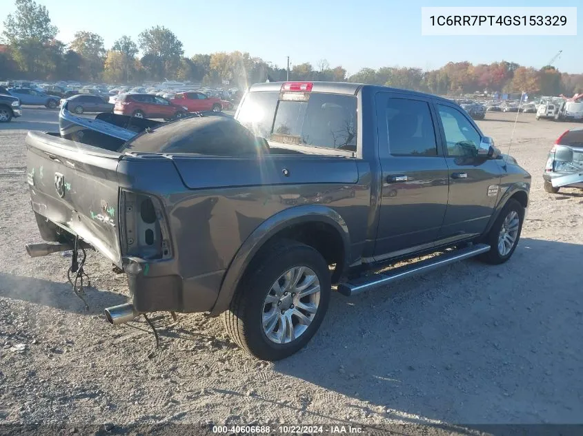 2016 Ram 1500 Longhorn VIN: 1C6RR7PT4GS153329 Lot: 40606688