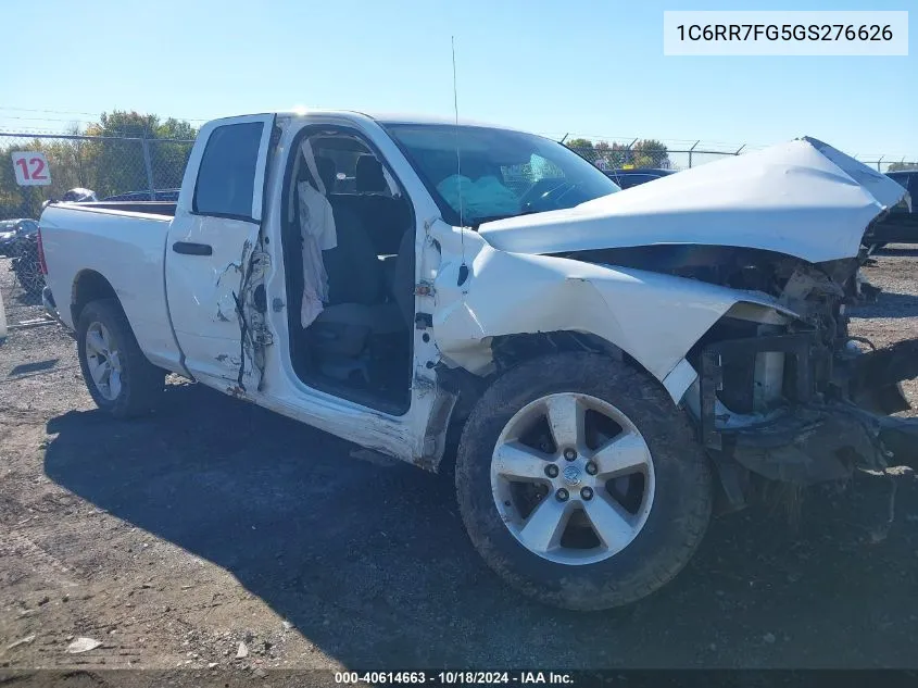 2016 Ram 1500 Express VIN: 1C6RR7FG5GS276626 Lot: 40614663