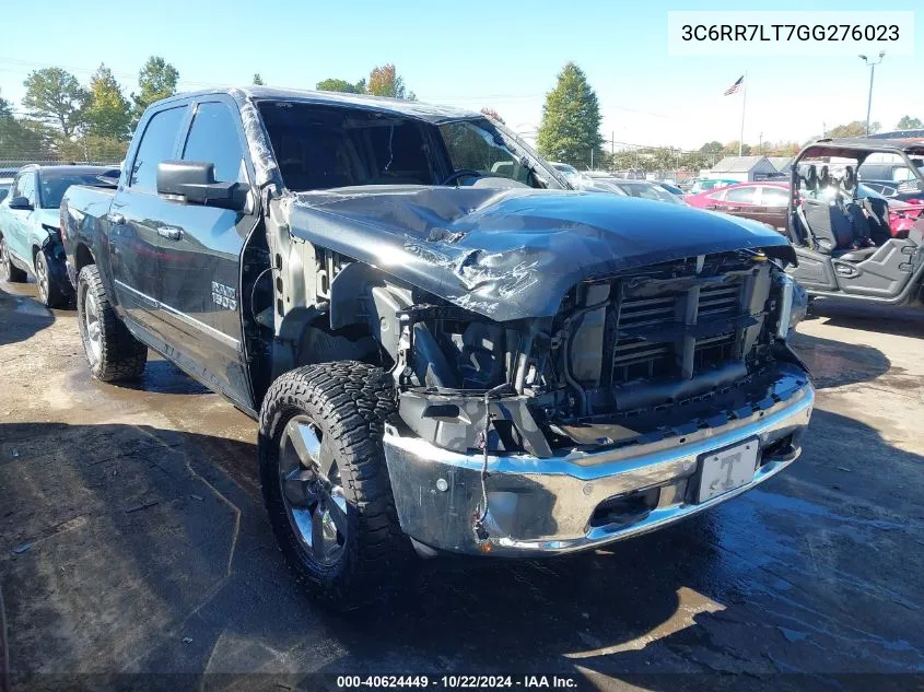 2016 Ram 1500 VIN: 3C6RR7LT7GG276023 Lot: 40624449