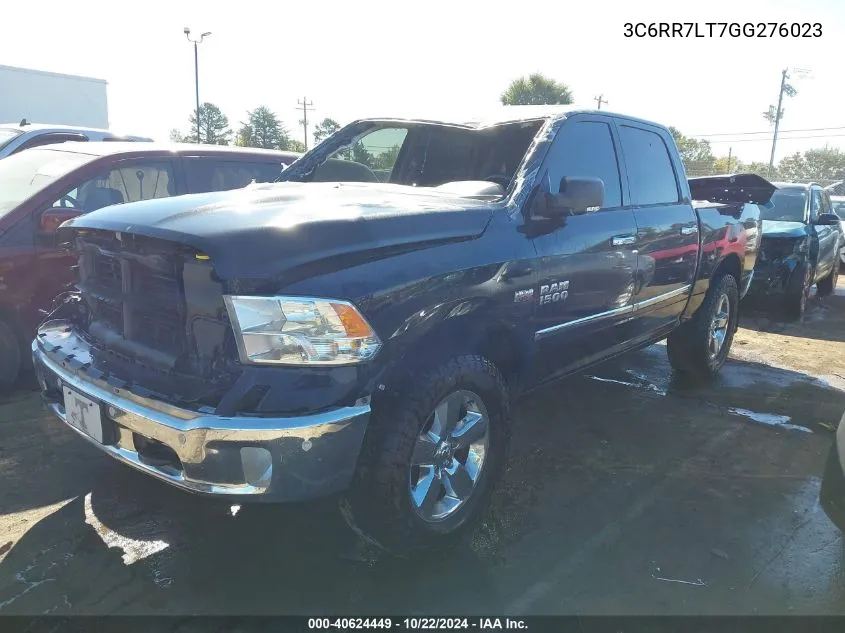 2016 Ram 1500 VIN: 3C6RR7LT7GG276023 Lot: 40624449