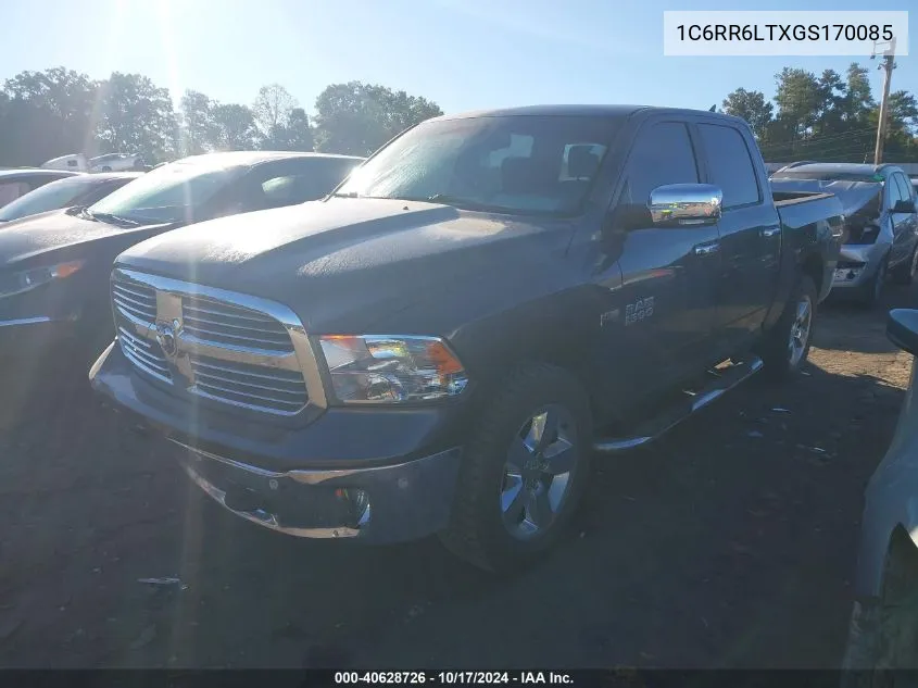 2016 Ram 1500 Big Horn VIN: 1C6RR6LTXGS170085 Lot: 40628726