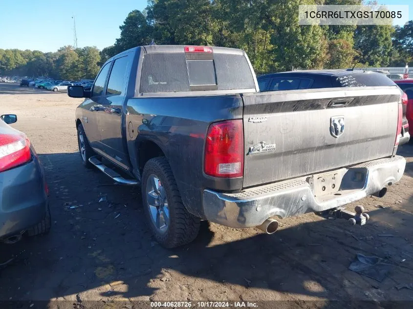 2016 Ram 1500 Big Horn VIN: 1C6RR6LTXGS170085 Lot: 40628726