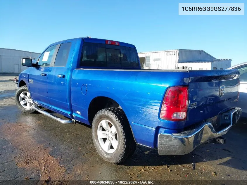 2016 Ram 1500 Slt VIN: 1C6RR6GG9GS277836 Lot: 40634698