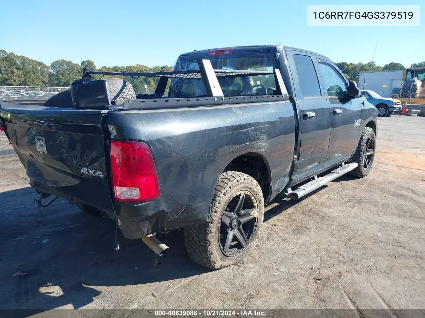 2016 Ram 1500 Express VIN: 1C6RR7FG4GS379519 Lot: 40639086