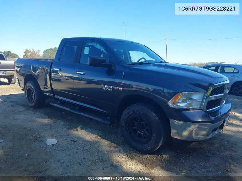 2016 Ram 1500 Slt VIN: 1C6RR7GT9GS228221 Lot: 40640601