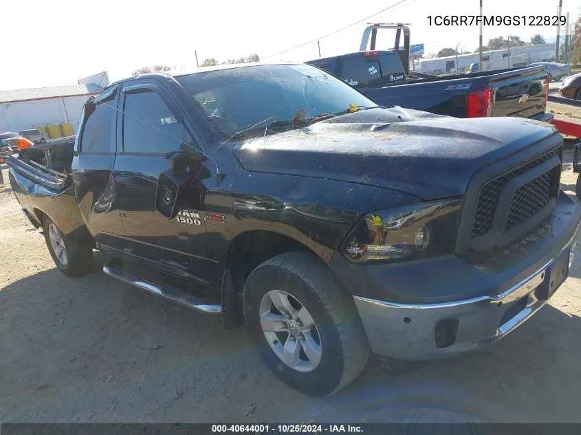 2016 Ram 1500 Tradesman VIN: 1C6RR7FM9GS122829 Lot: 40644001