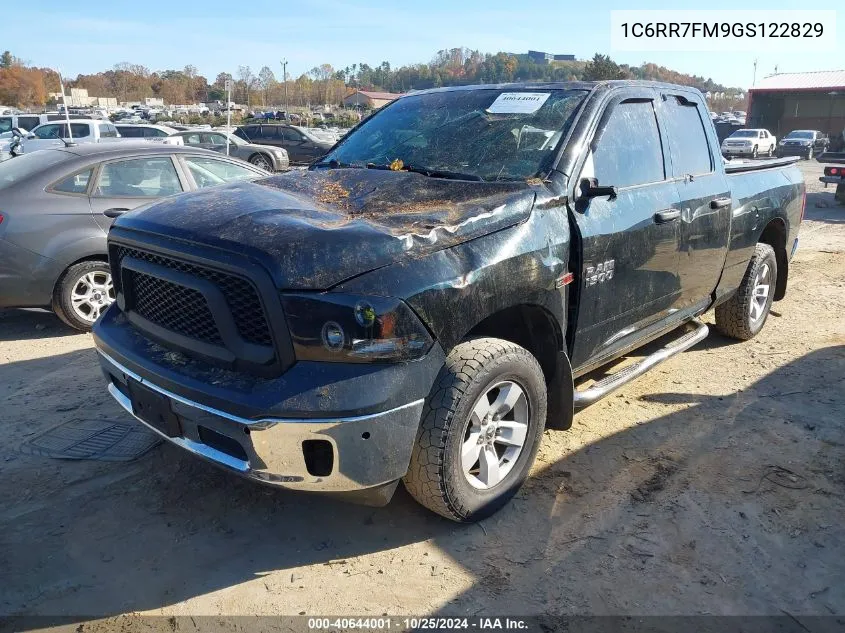 2016 Ram 1500 Tradesman VIN: 1C6RR7FM9GS122829 Lot: 40644001