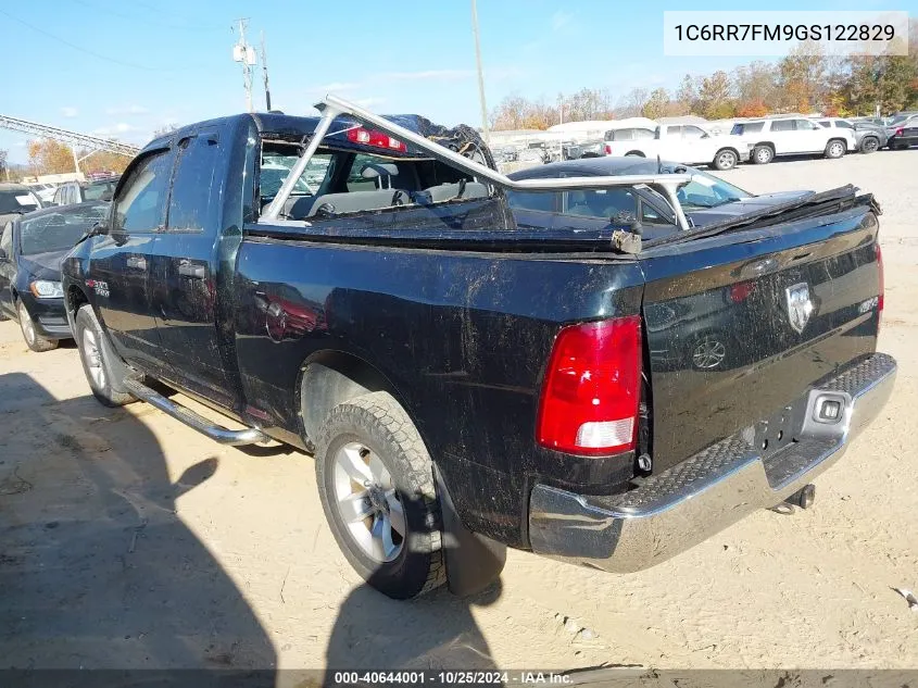 2016 Ram 1500 Tradesman VIN: 1C6RR7FM9GS122829 Lot: 40644001