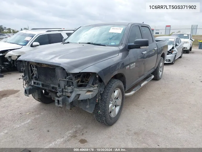 2016 Ram 1500 Lone Star VIN: 1C6RR7LT5GS371902 Lot: 40658178