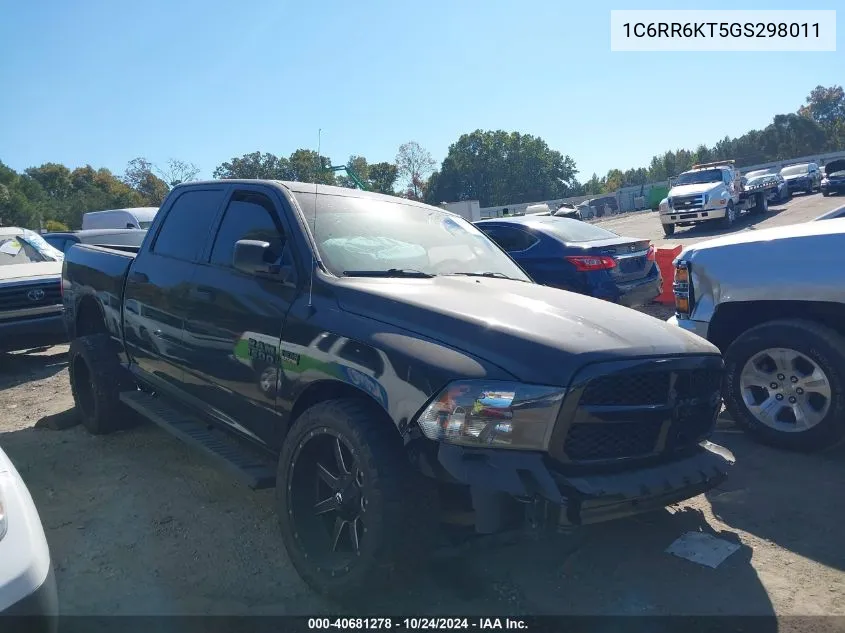 2016 Ram 1500 St VIN: 1C6RR6KT5GS298011 Lot: 40681278