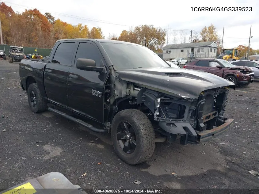 2016 Ram 1500 Tradesman VIN: 1C6RR6KG4GS339523 Lot: 40690075