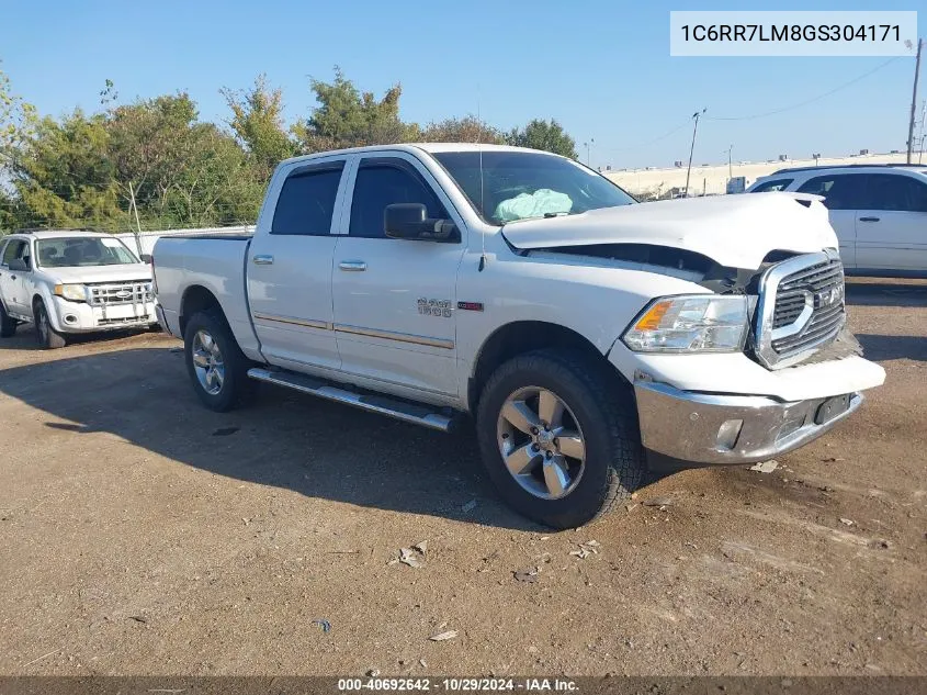 1C6RR7LM8GS304171 2016 Ram 1500 Big Horn