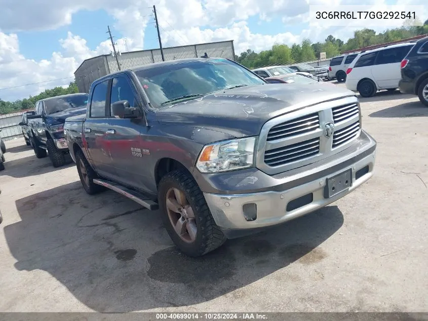 2016 Ram 1500 Lone Star VIN: 3C6RR6LT7GG292541 Lot: 40699014