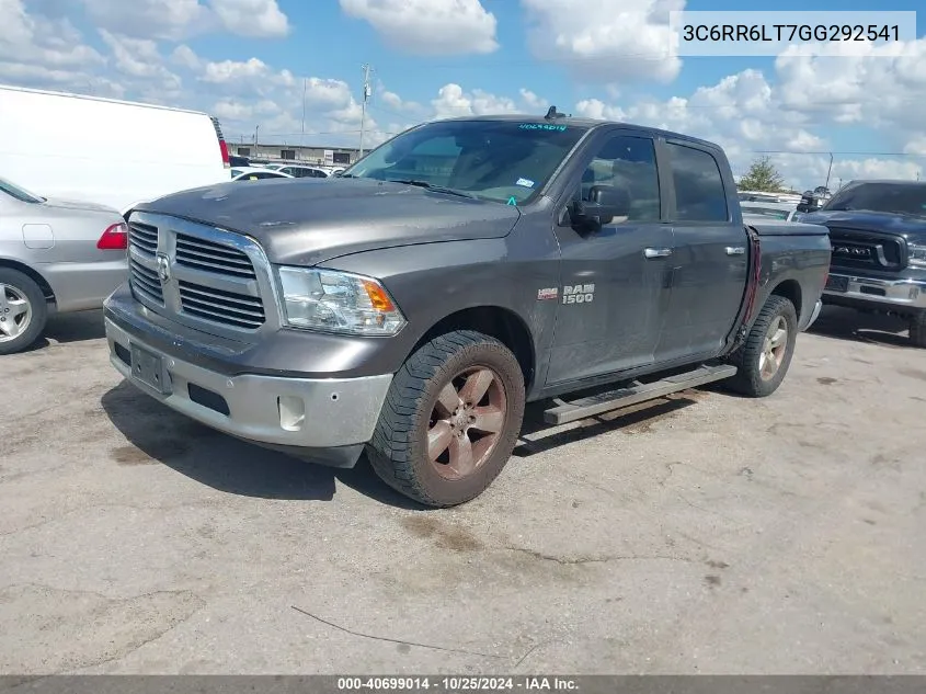 2016 Ram 1500 Lone Star VIN: 3C6RR6LT7GG292541 Lot: 40699014