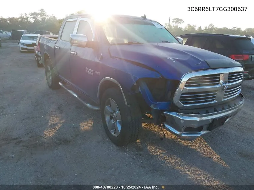 3C6RR6LT7GG300637 2016 Ram 1500 Big Horn