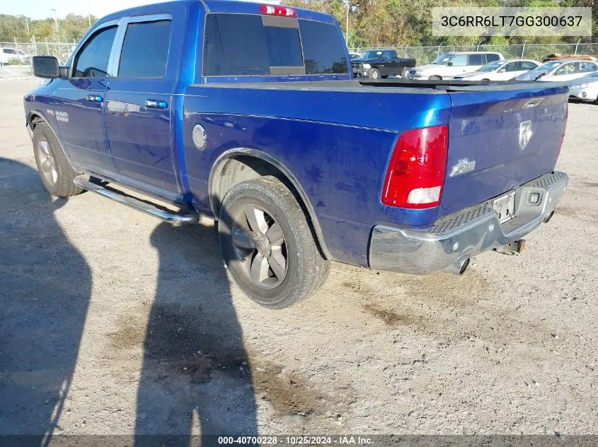 3C6RR6LT7GG300637 2016 Ram 1500 Big Horn