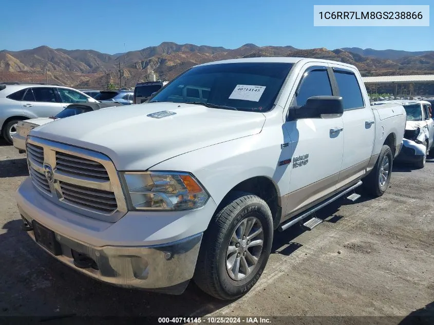 2016 Ram 1500 Big Horn VIN: 1C6RR7LM8GS238866 Lot: 40714145