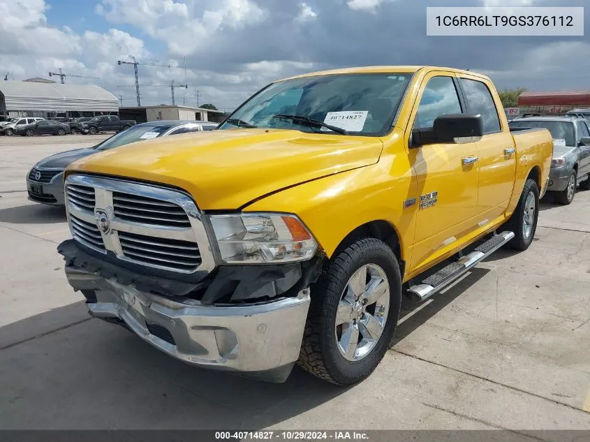 2016 Ram 1500 Lone Star VIN: 1C6RR6LT9GS376112 Lot: 40714827