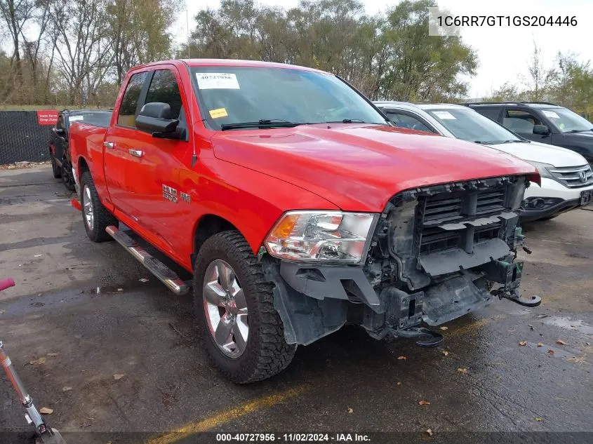 2016 Ram 1500 Big Horn VIN: 1C6RR7GT1GS204446 Lot: 40727956