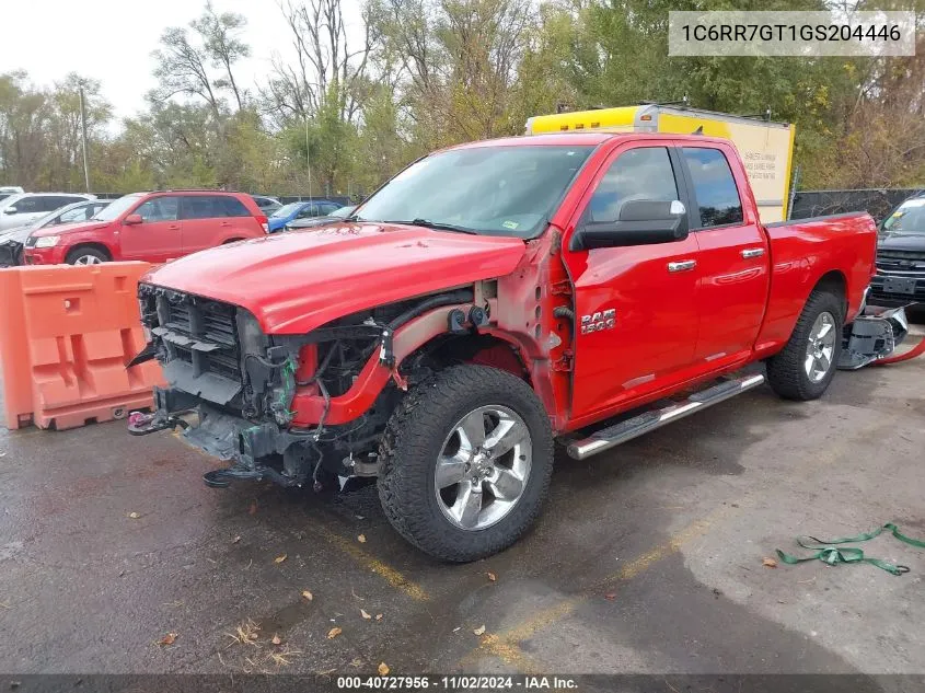 2016 Ram 1500 Big Horn VIN: 1C6RR7GT1GS204446 Lot: 40727956