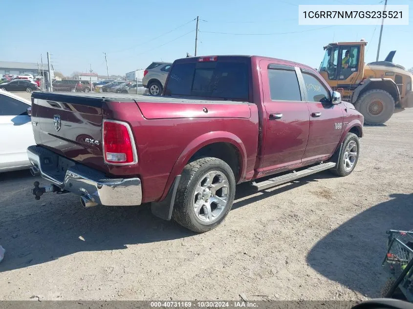 2016 Ram 1500 Laramie VIN: 1C6RR7NM7GS235521 Lot: 40731169