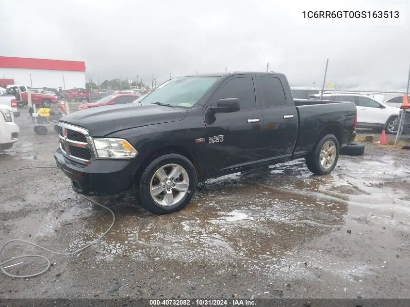 2016 Ram 1500 Slt VIN: 1C6RR6GT0GS163513 Lot: 40732082