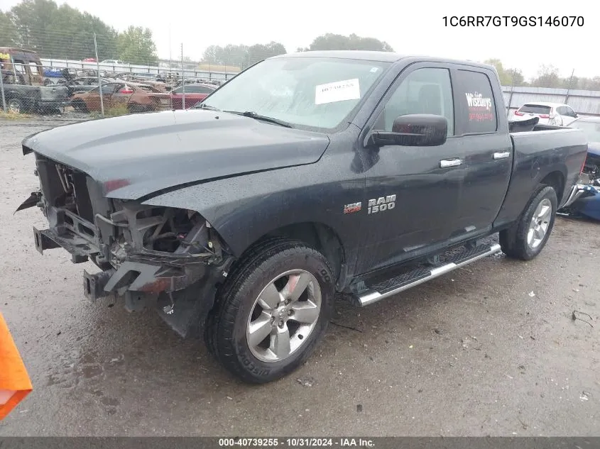 2016 Ram 1500 Big Horn VIN: 1C6RR7GT9GS146070 Lot: 40739255