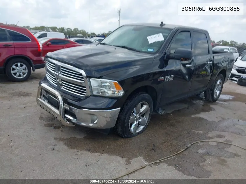 2016 Ram 1500 Lone Star VIN: 3C6RR6LT6GG300855 Lot: 40745224