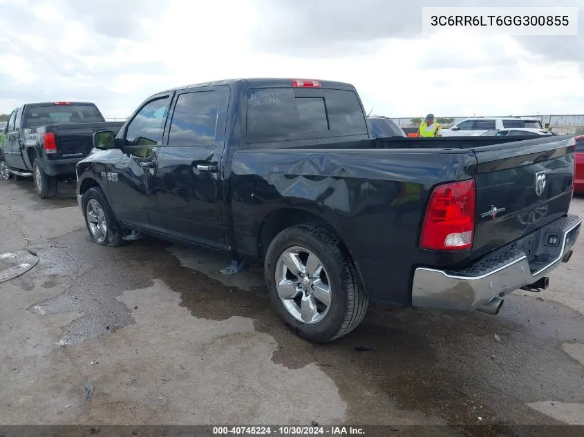 2016 Ram 1500 Lone Star VIN: 3C6RR6LT6GG300855 Lot: 40745224