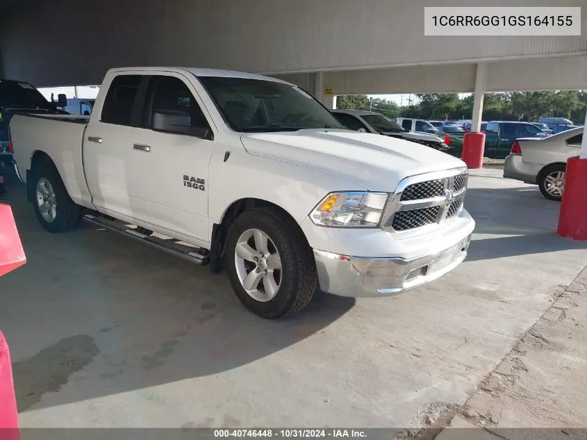 2016 Ram 1500 Slt VIN: 1C6RR6GG1GS164155 Lot: 40746448