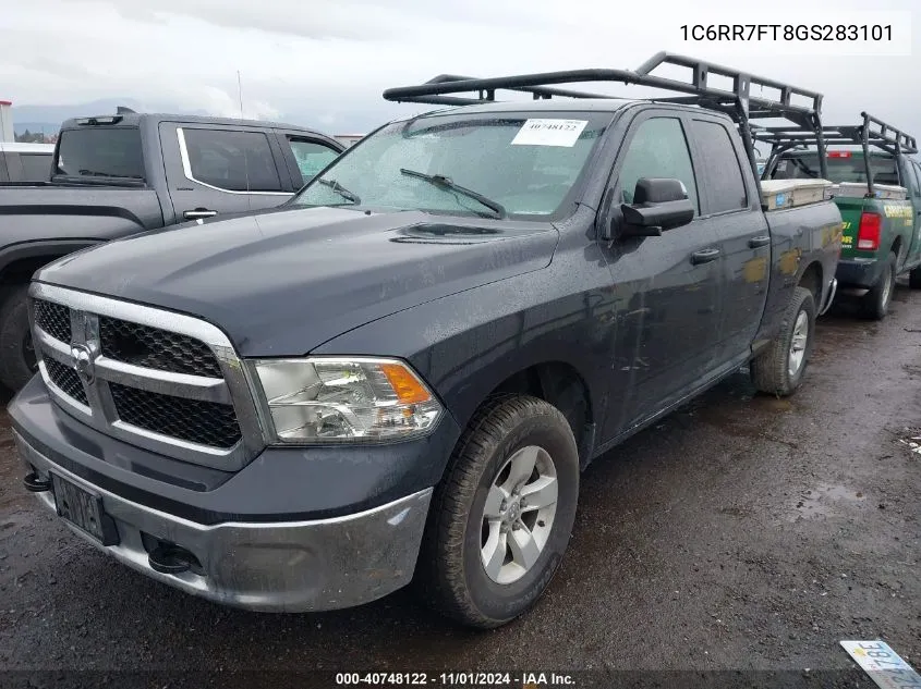 2016 Ram 1500 Tradesman VIN: 1C6RR7FT8GS283101 Lot: 40748122